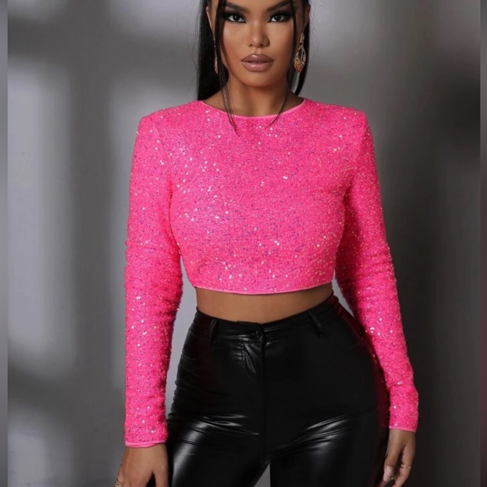 Pink crop🩷SOLD🩷